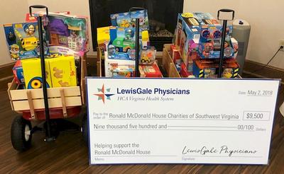 donating toys to ronald mcdonald house